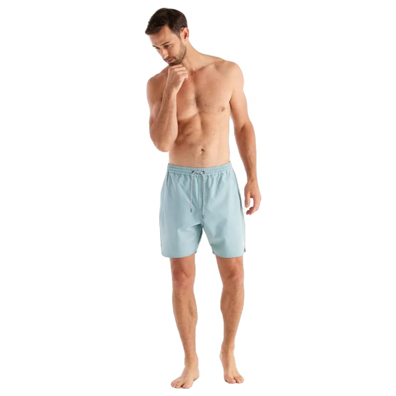 Free Fly Apparel 01. MENS APPAREL - MENS SHORTS - MENS SHORTS SWIM Men's Andros Trunk OCEAN MIST