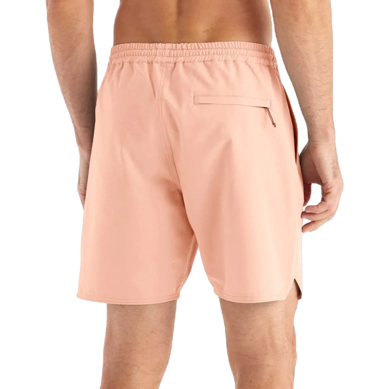 Free Fly Apparel 01. MENS APPAREL - MENS SHORTS - MENS SHORTS SWIM Men's Andros Trunk ORANGE DUSK