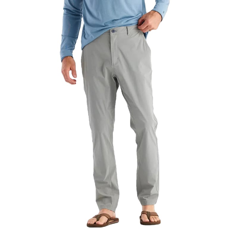 Free Fly Apparel 01. MENS APPAREL - MENS PANTS - MENS PANTS ACTIVE Men's Latitude Pants CEMENT
