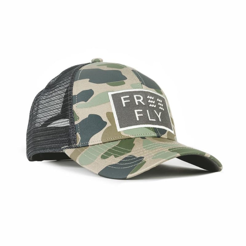 Free Fly Apparel HATS - HATS BILLED - HATS BILLED Wave Snapback CAMO