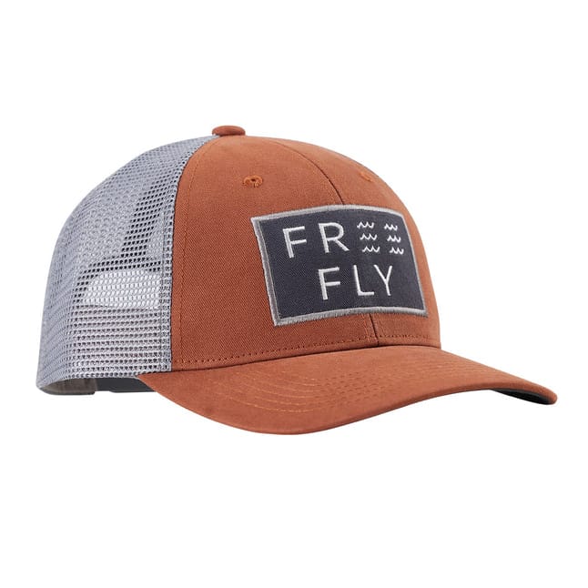 Free Fly Apparel HATS - HATS BILLED - HATS BILLED Wave Snapback DESERT SAND RED