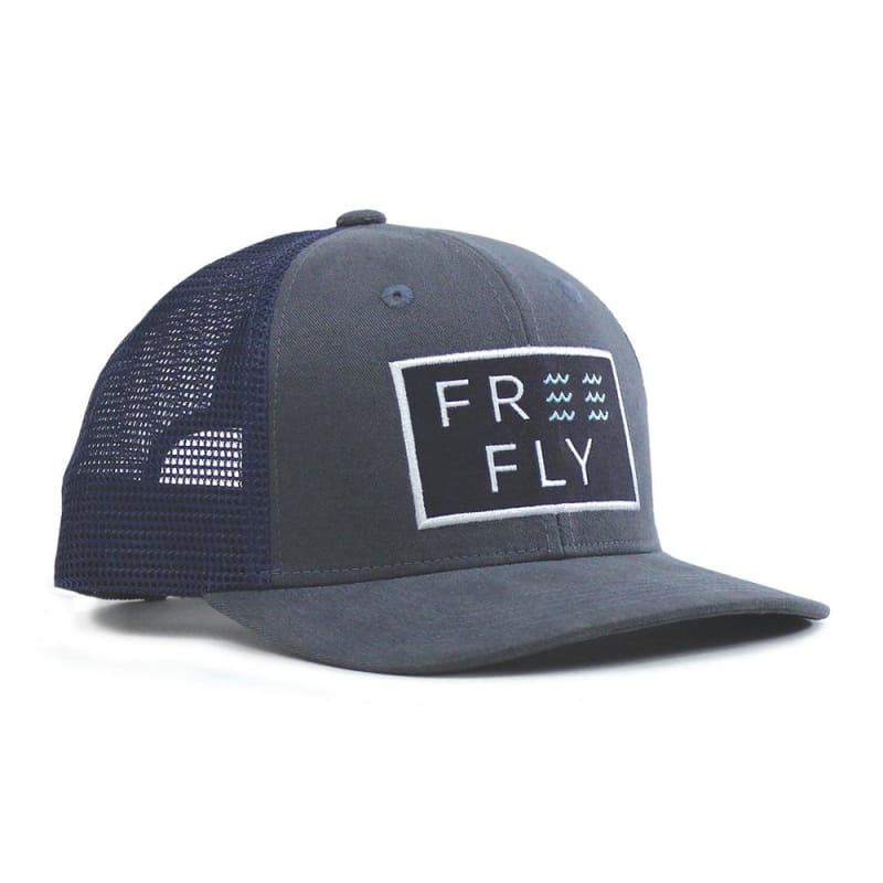Free Fly Apparel 20. HATS_GLOVES_SCARVES - HATS Wave Snapback NAVY