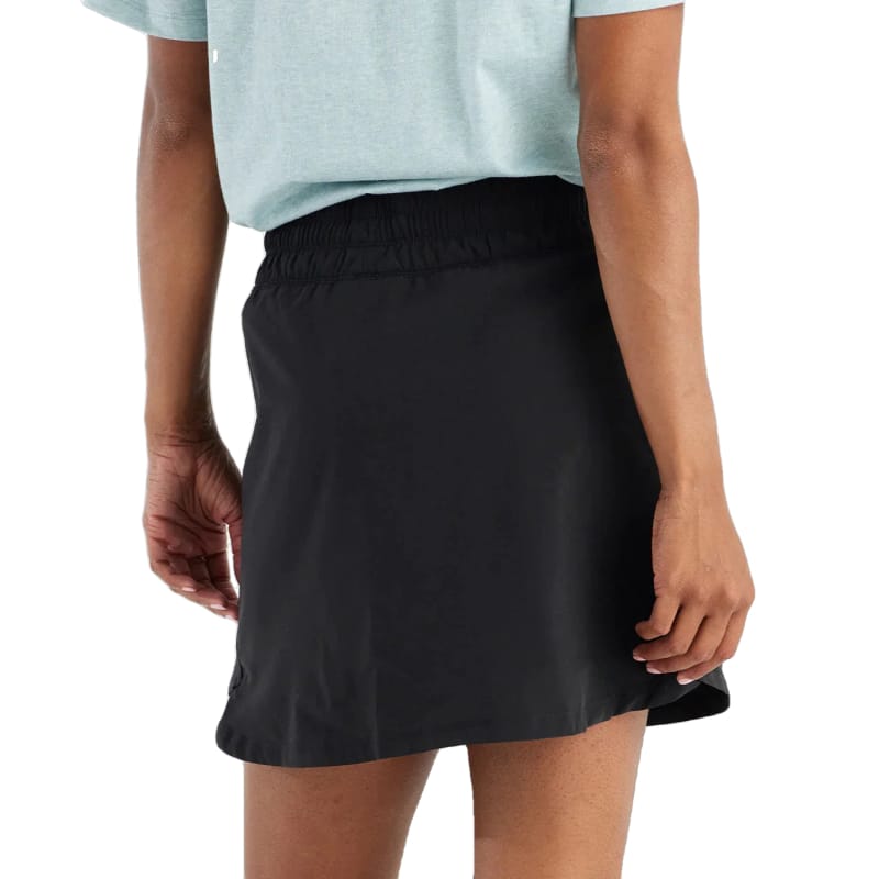 Free Fly Apparel 09. W. SPORTSWEAR - W. DRESS-SKIRT Women's Pull-On Breeze Skirt BLACK