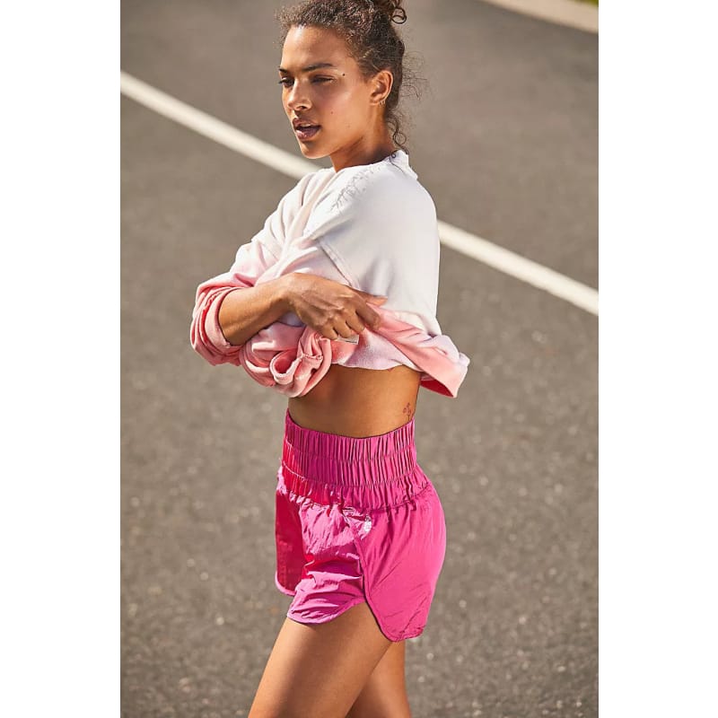 FP Movement 02. WOMENS APPAREL - WOMENS SHORTS - WOMENS SHORTS ACTIVE Women's The Way Home Short PASSION FRUIT