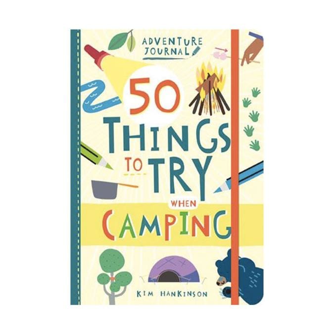 Gibbs Smith 21. GENERAL ACCESS - BOOKS Adventure Journal: 50 Things to try Camping