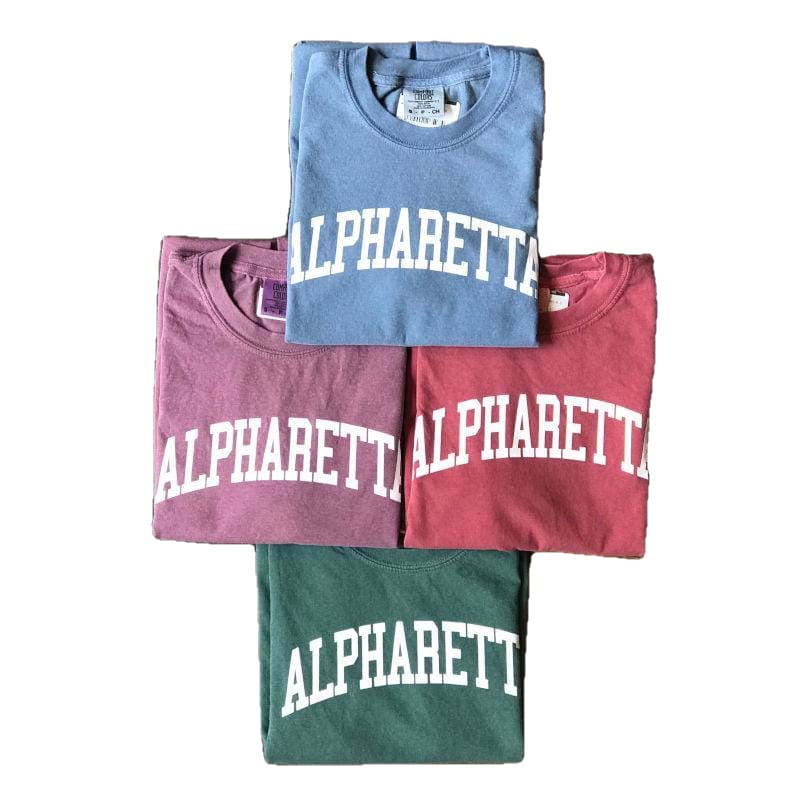 High Country Outfitters 25. T-SHIRTS - SS TEE Alpharetta Comfort Colors Short Sleeve Tee