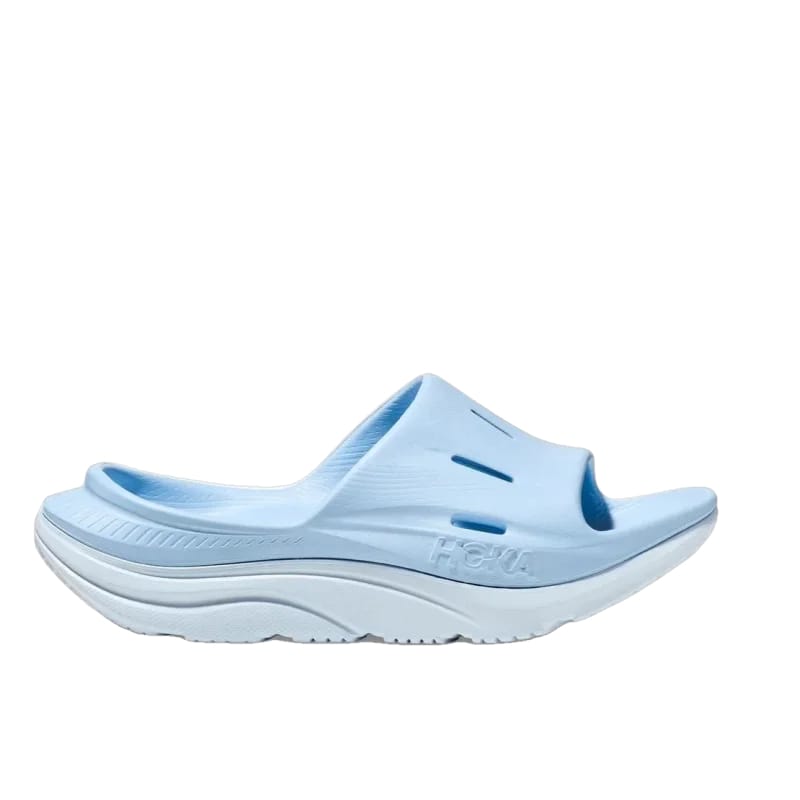 Hoka One One 11. SANDALS - MENS SANDALS Ora Recovery Slide 3 ICE WATER | AIRY BLUE