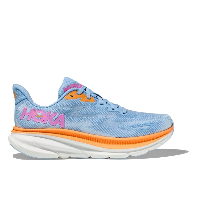Hoka One One 05. WOMENS FOOTWEAR - WOMENS SHOES - WOMENS SHOES RUNNING Women's Clifton 9 ABIW AIRY BLUE | ICE WATER