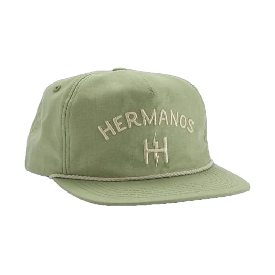 Howler Bros 20. HATS_GLOVES_SCARVES - HATS Unstructured Snapback Hats HERMANOS | LIGHT GREEN One Size