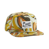 Howler Bros 11. HATS - HATS BILLED - HATS BILLED Unstructured Snapback Hat MONSTERA MASH | CITRON One Size