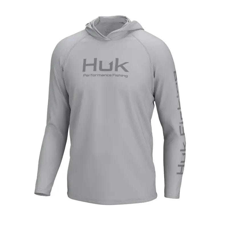 Huk 05. M. SPORTSWEAR - M. LS SHIRTS - LS SUN SHIRTS Men's Vented Pursuit Hoodie HARBOR MIST