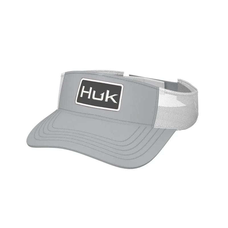 Huk HATS - HATS BILLED - HATS BILLED Huk Solid Visor HARBOR MIST OS