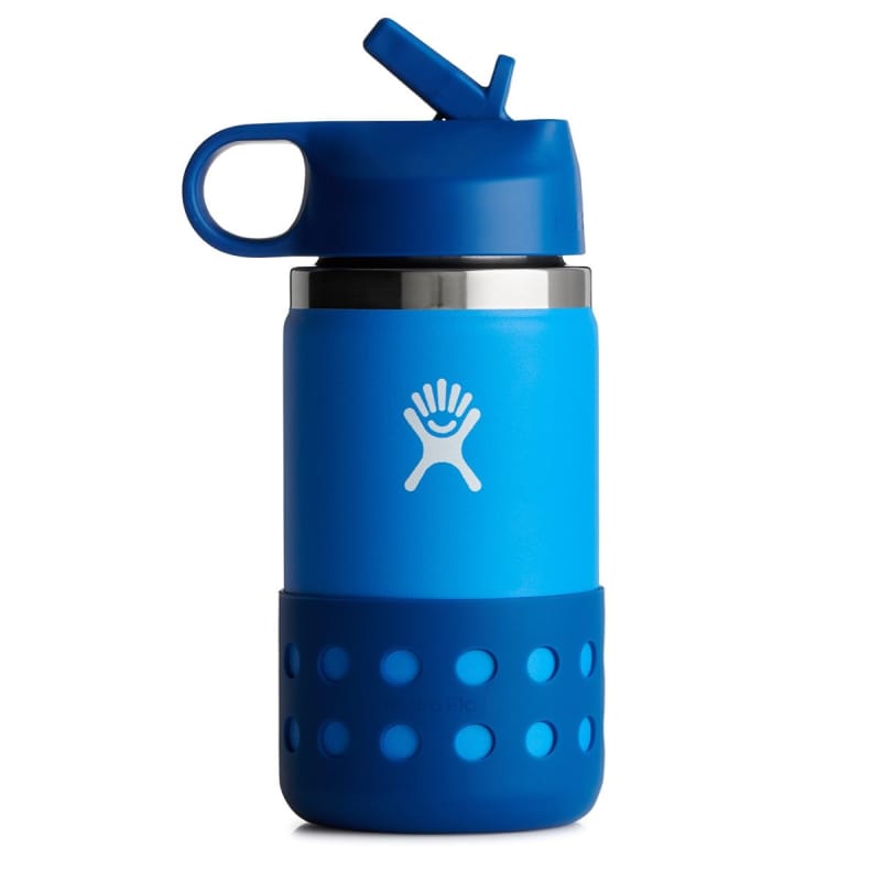 Hydro Flask 17. CAMPING ACCESS - HYDRATION 12 oz Kids Wide Mouth with Boot LAKE