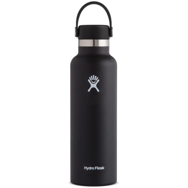 Hydro Flask 17. CAMPING ACCESS - HYDRATION 21 oz Standard Mouth BLACK