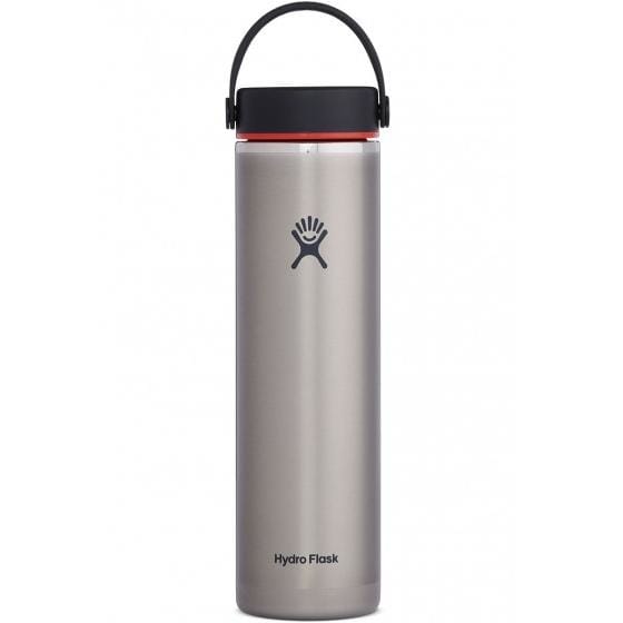 Hydro Flask 17. CAMPING ACCESS - HYDRATION 24 Oz Lightweight Wide Mouth Trail Series with Flex Cap SLATE