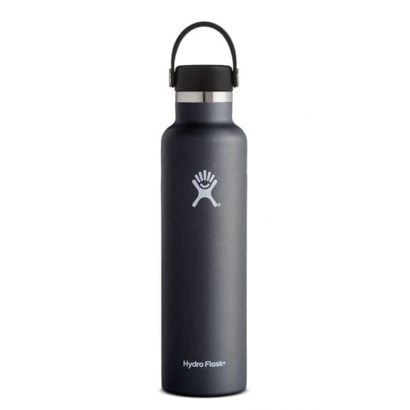Hydro Flask 17. CAMPING ACCESS - HYDRATION 24 oz Standard Mouth BLACK