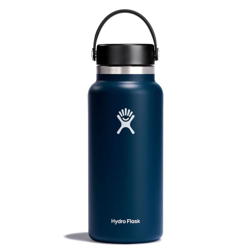Hydro Flask 17. CAMPING ACCESS - HYDRATION 32 oz Wide Mouth 2.0 with Flex Cap INDIGO