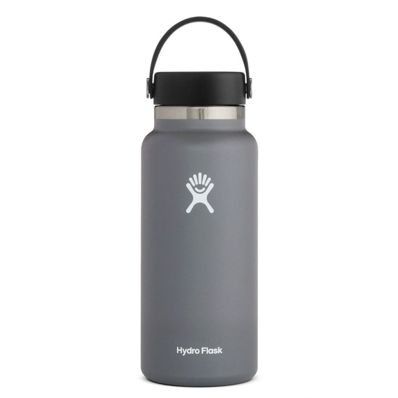 Hydro Flask DRINKWARE - WATER BOTTLES - WATER BOTTLES 32 oz Wide Mouth 2.0 with Flex Cap STONE