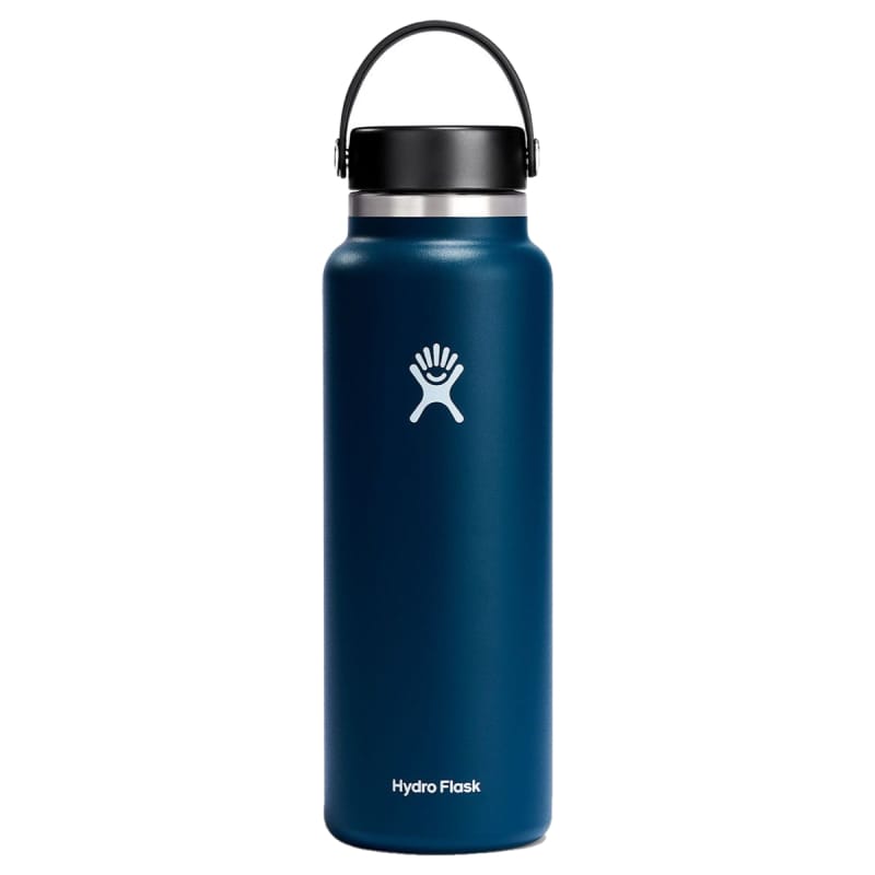 Hydro Flask 17. CAMPING ACCESS - HYDRATION 40 oz Wide Mouth with Flex Cap INDIGO