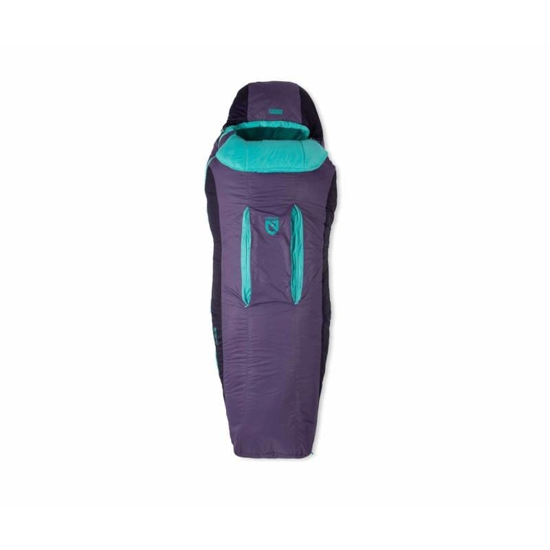 Nemo 16. SLEEPING BAGS_TENTS - SYNTHETIC BAGS Women's Forte 20 Regular - Tide Pool / Shaded Thistle