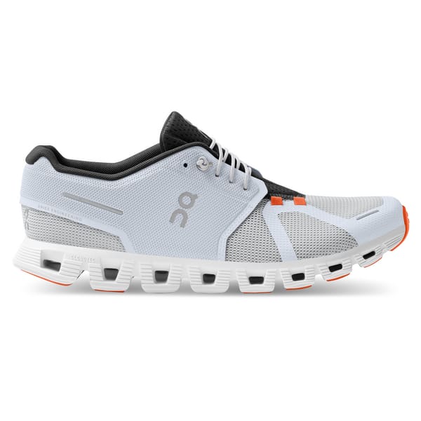 On Running 04. MENS FOOTWEAR - MENS SHOES - MENS SHOES RUNNING Men's Cloud 5 Push WHITE | FLAME