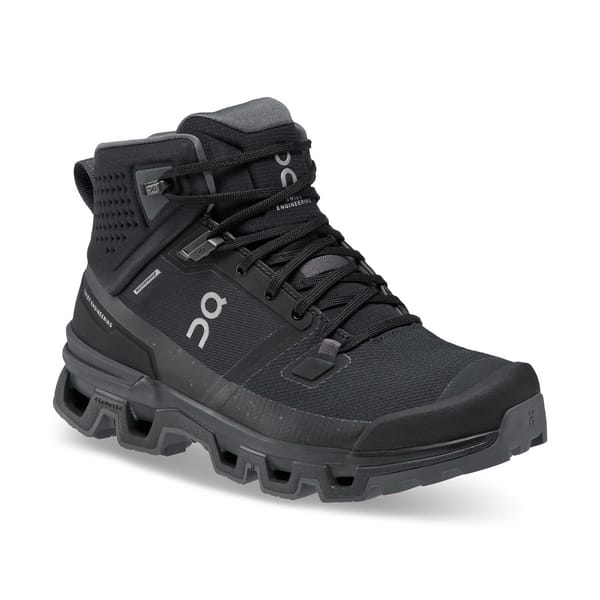 On Running 05. WOMENS FOOTWEAR - WOMENS BOOTS - WOMENS BOOTS HIKING Women's Cloudrock 2 Waterproof BLACK | ECLIPSE