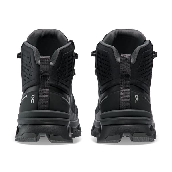 On Running 05. WOMENS FOOTWEAR - WOMENS BOOTS - WOMENS BOOTS HIKING Women's Cloudrock 2 Waterproof BLACK | ECLIPSE