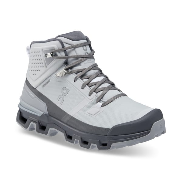 On Running 05. WOMENS FOOTWEAR - WOMENS BOOTS - WOMENS BOOTS HIKING Women's Cloudrock 2 Waterproof GLACIER | ECLIPSE