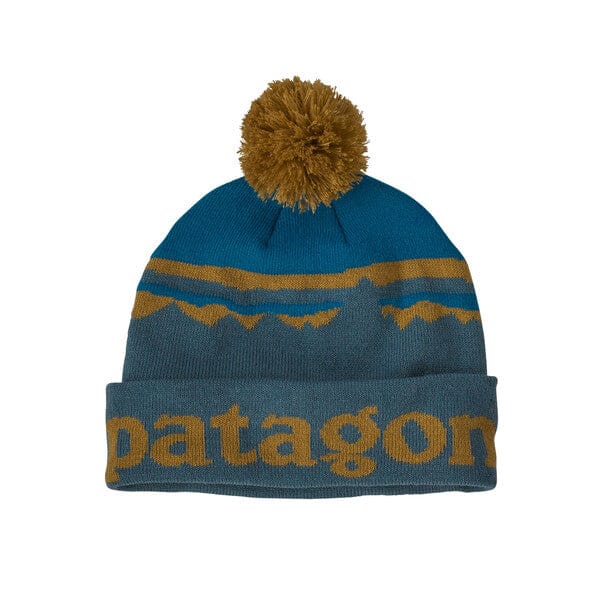 Patagonia 20. HATS_GLOVES_SCARVES - WINTER HATS Lightweight Powder Town Beanie FSKA FITZ ROY SUNRISE KNIT | ABALONE BLUE