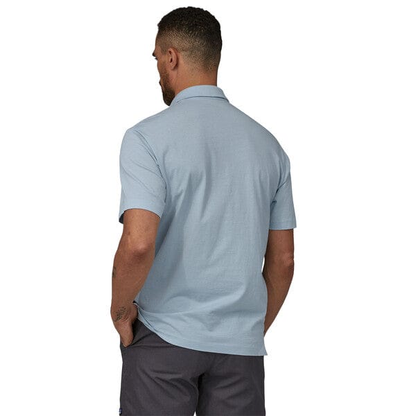 Patagonia 05. M. SPORTSWEAR - M. SS SHIRT Men's Cotton in Conversion Lightweight Polo STME STEAM BLUE