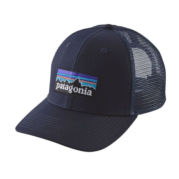 Patagonia 20. HATS_GLOVES_SCARVES - HATS P-6 Logo Trucker Hat NVYB NAVY BLUE