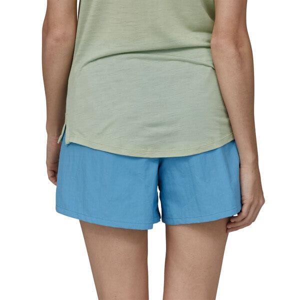 Patagonia 09. W. SPORTSWEAR - W. SYNTHETIC SHORT Women's Baggies Shorts - 5 in LAGB LAGO BLUE