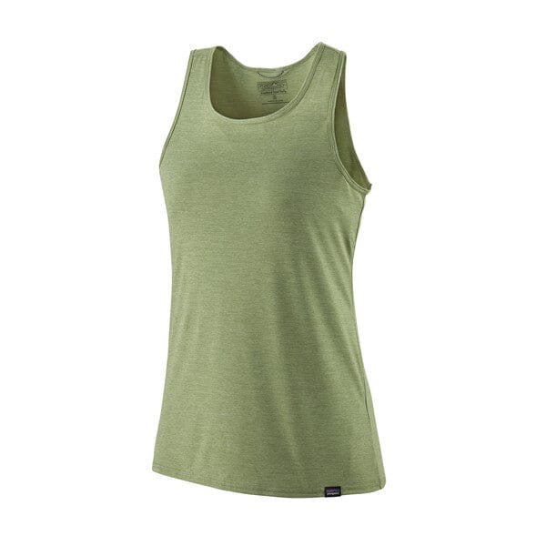 Patagonia 02. WOMENS APPAREL - WOMENS SS SHIRTS - WOMENS TANK ACTIVE Women's Capilene Cool Daily Tank SGNX SALVIA GREEN - DARK SALVIA GREEN X-DYE