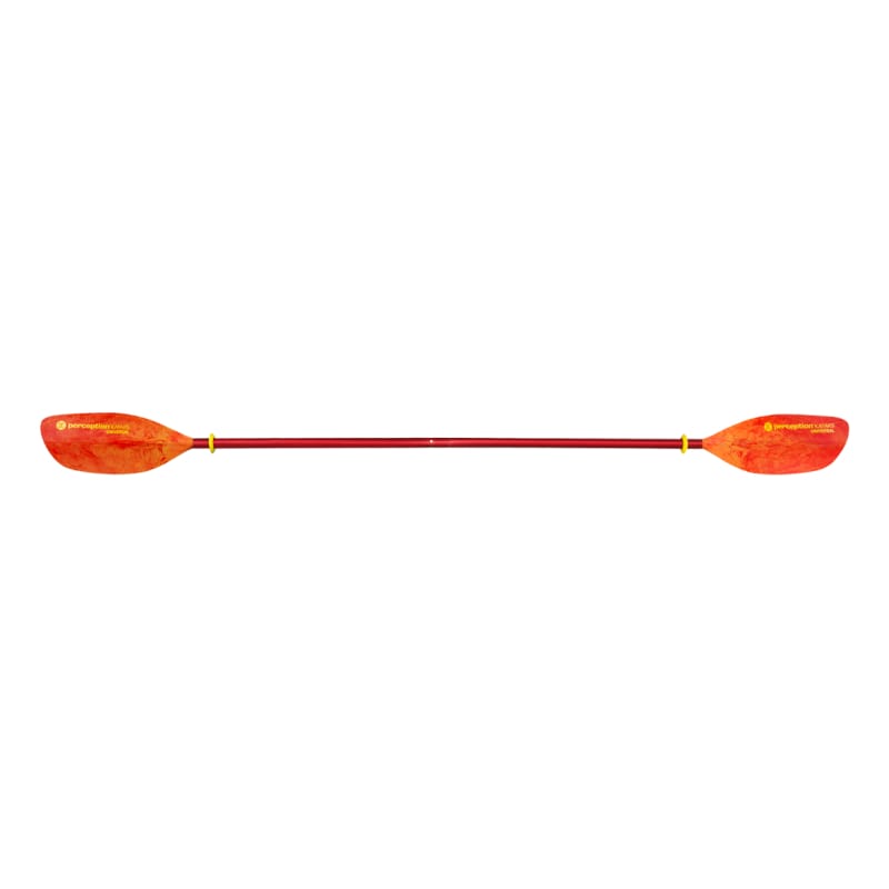 Perception 14. BOAT ACCESS - KAYAK PADDLE Universal Kayak Paddle - 230 cm - Sunset Orange