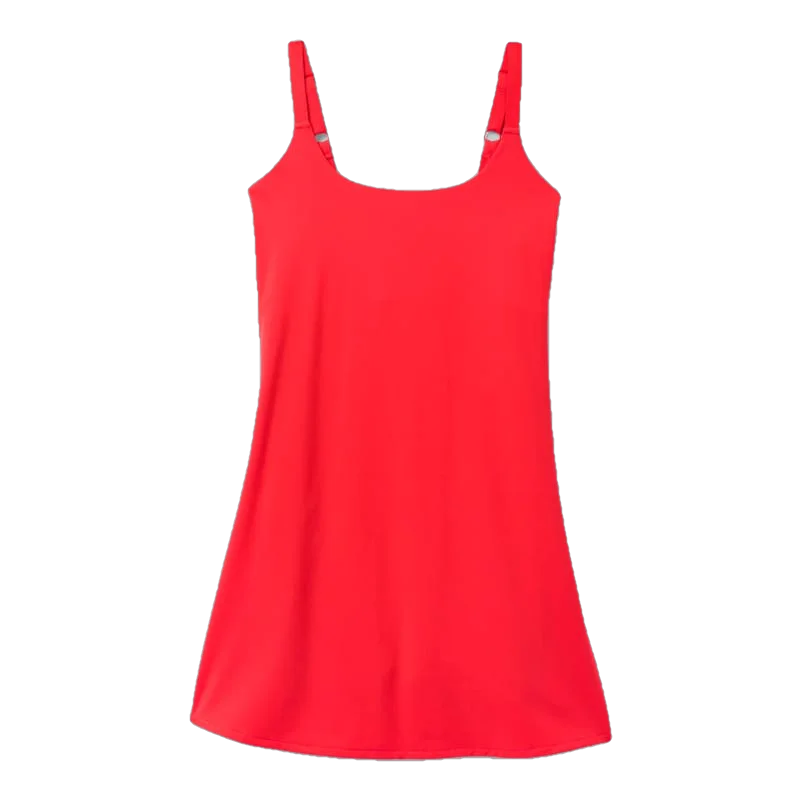 Prana 09. W. SPORTSWEAR - W. DRESS-SKIRT Women's Luxara Dress 600 CARMINE RED