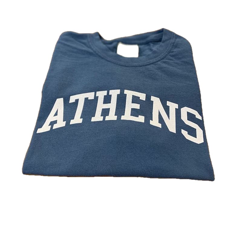 PTS 01. MENS APPAREL - MENS T-SHIRTS - MENS T-SHIRT SS Athens Comfort Colors Short Sleeve Tee MIDNIGHT