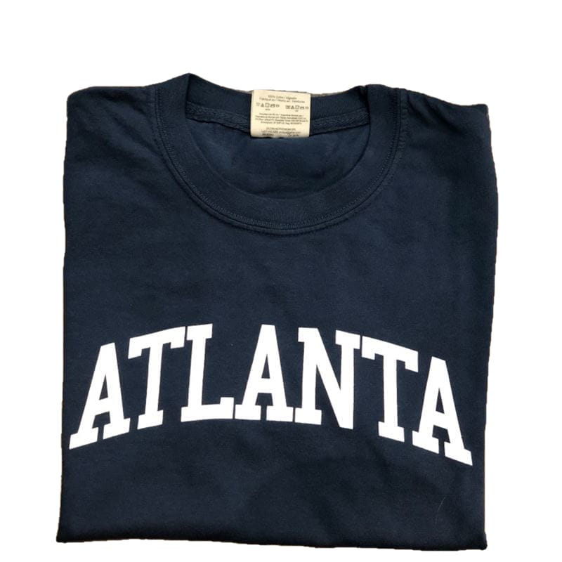 She’s a 10 Braves comfort color tee
