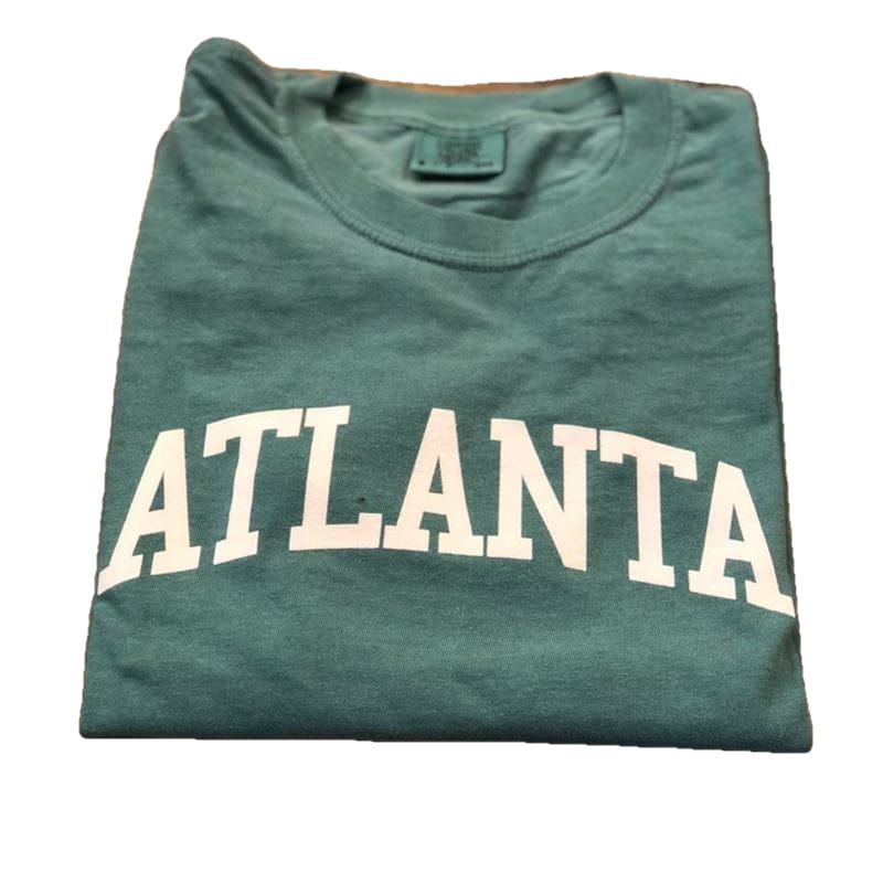 She’s a 10 Braves comfort color tee