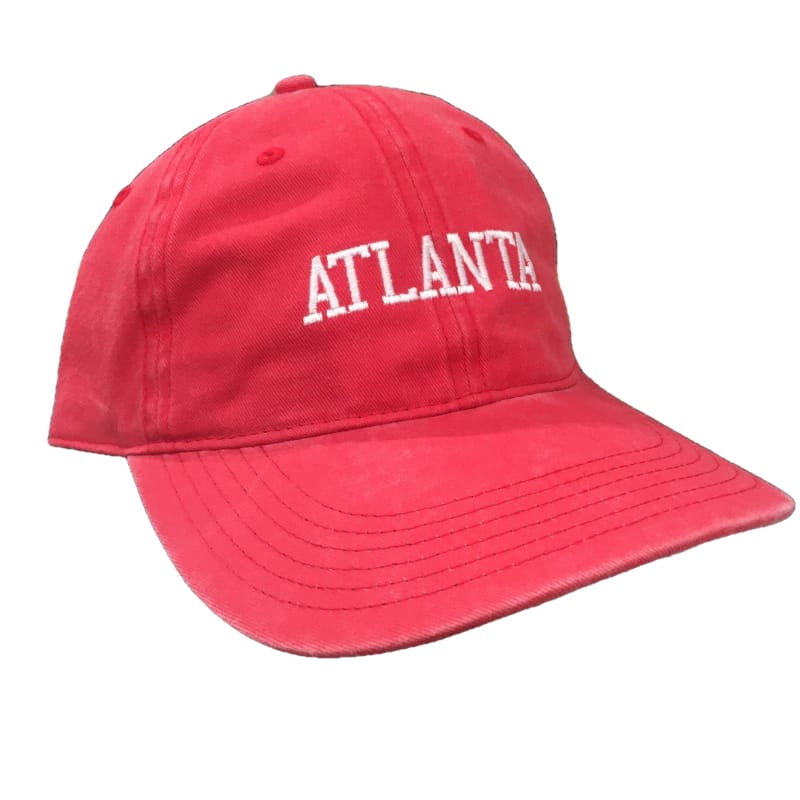Richardson 20. HATS_GLOVES_SCARVES - HATS Atlanta Dad Hat RED