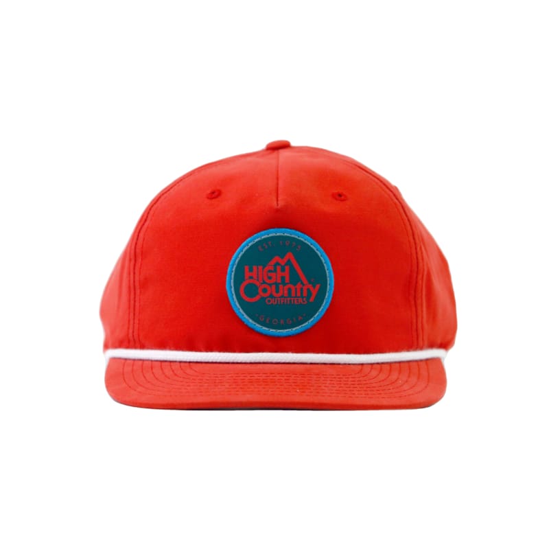 Richardson 20. HATS_GLOVES_SCARVES - HATS HC Circle Logo Rope Hat RED