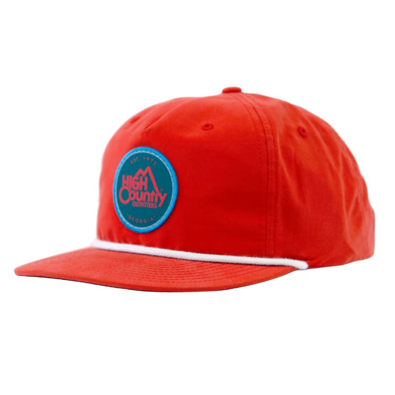 Richardson 20. HATS_GLOVES_SCARVES - HATS HC Circle Logo Rope Hat RED