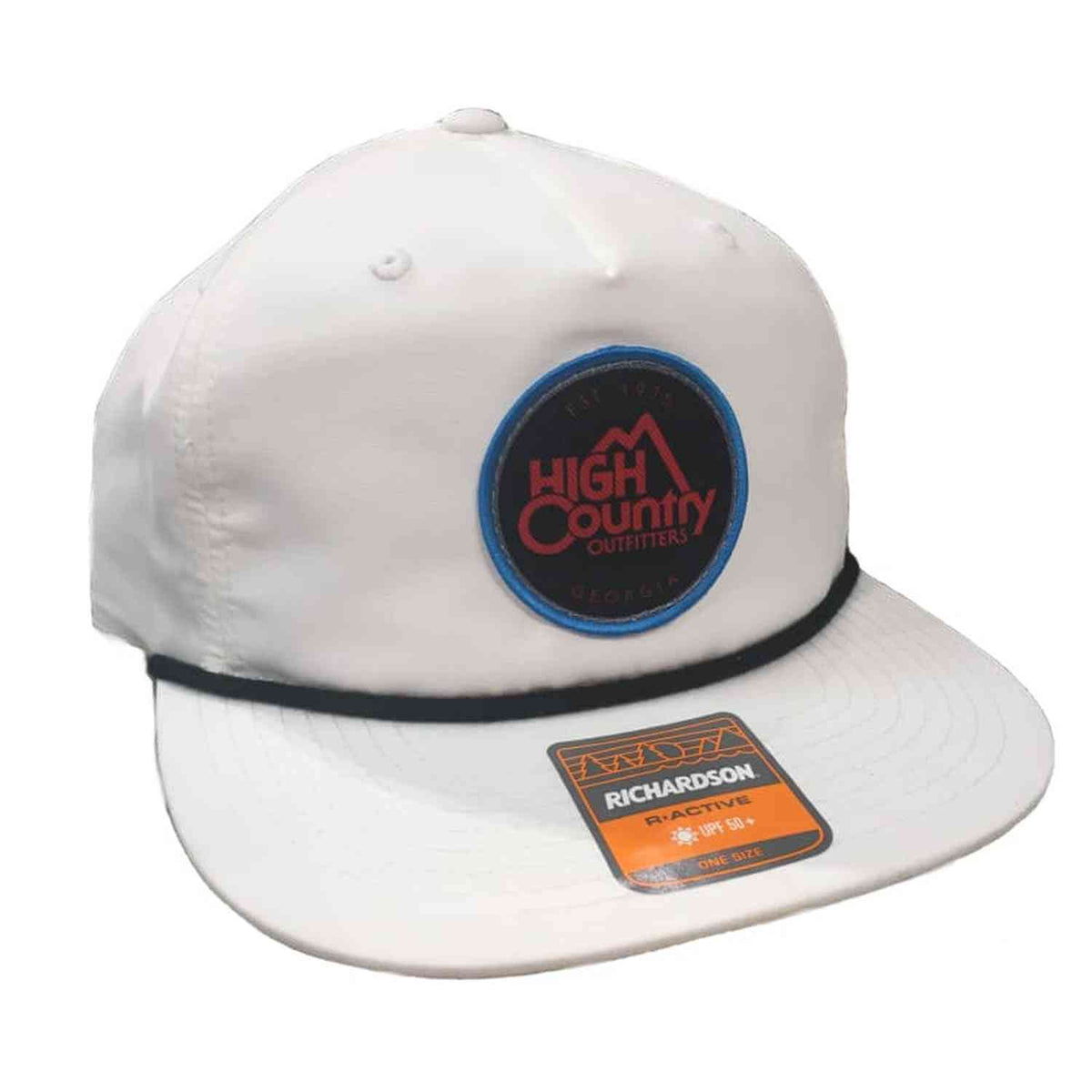 HC Circle Logo Rope Hat High Country Outfitters - WHITE