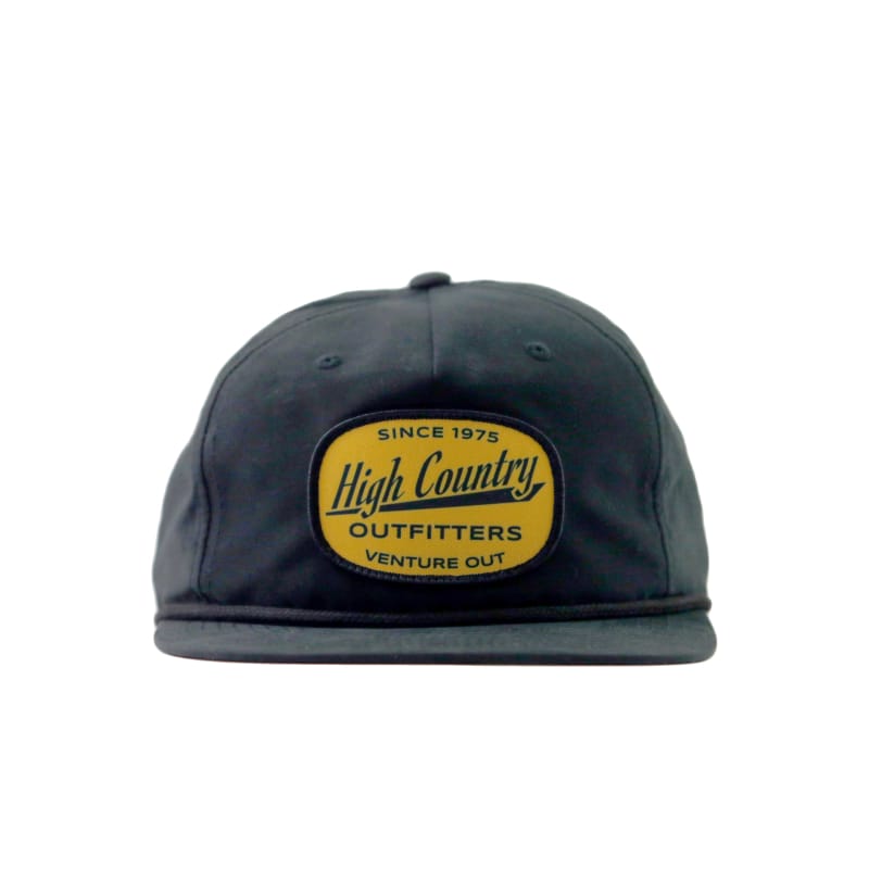 Richardson HATS - HATS BILLED - HATS BILLED High Country Venture out Rope Hat BLACK