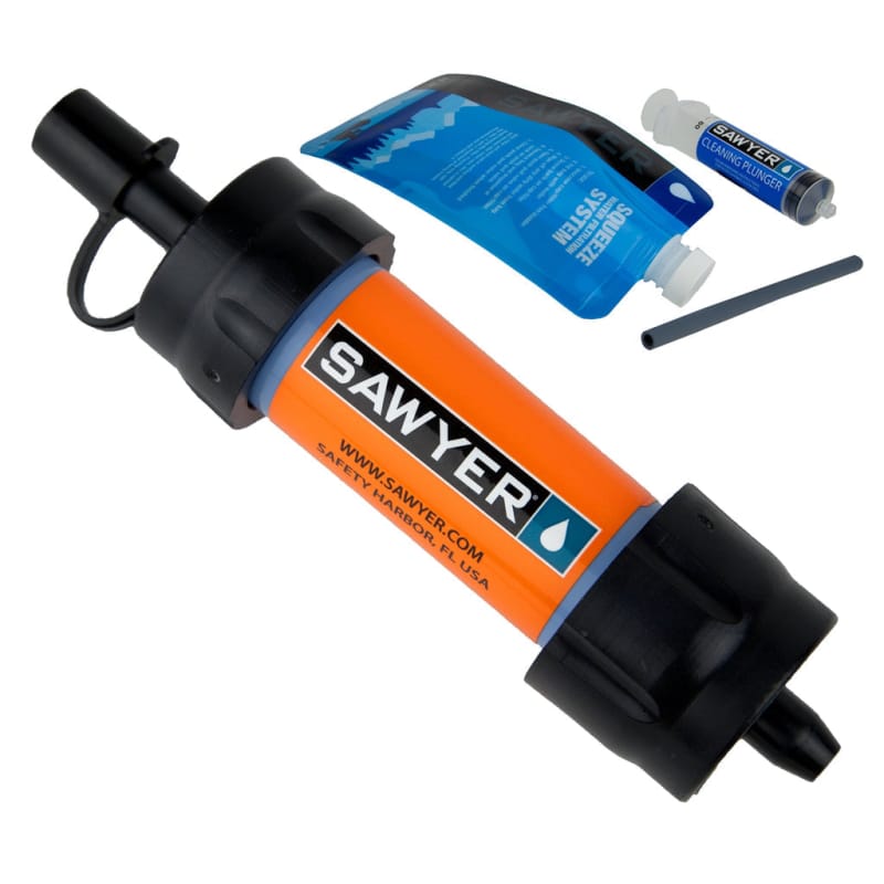 Sawyer 17. CAMPING ACCESS - HYDRATION Mini Water Filtration system ORANGE