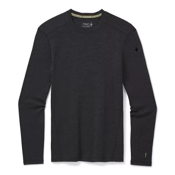 Smartwool 04. M. THERMAL - M. THERMAL SHIRT Men's Classic Thermal Merino Base Layer Crew CHARCOAL HEATHER