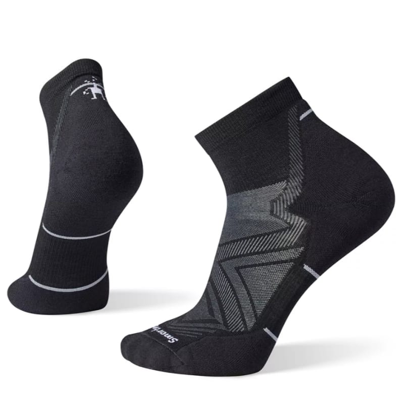 Smartwool 06. SOCKS - MENS SOCKS - MENS SOCKS LOW Run Targeted Cushion Ankle Socks 001 BLACK