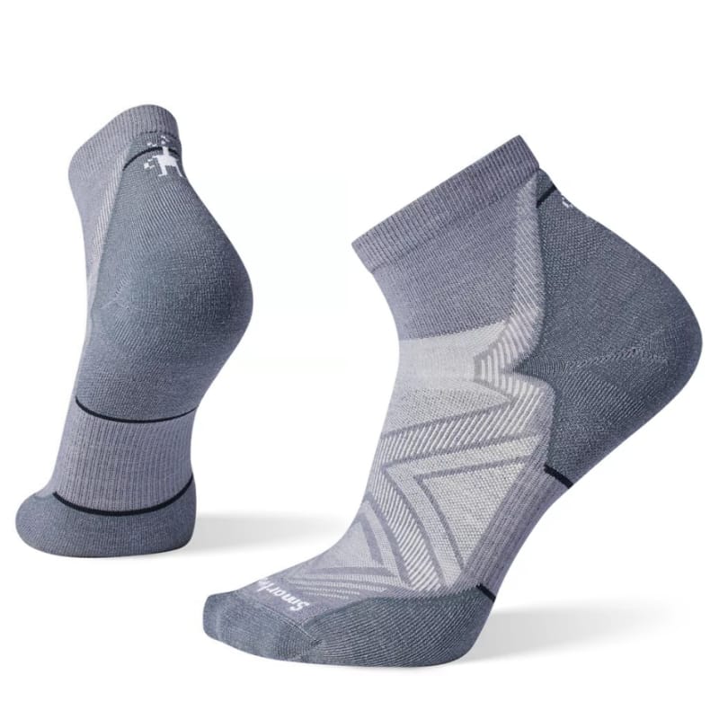 Smartwool 06. SOCKS - MENS SOCKS - MENS SOCKS LOW Run Targeted Cushion Ankle Socks 018 GRAPHITE