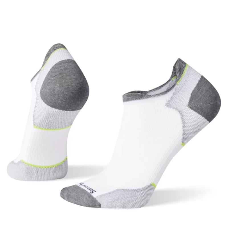 Smartwool 06. SOCKS - MENS SOCKS - MENS SOCKS LOW Run Zero Cushion Low Ankle Socks 122 WHITE