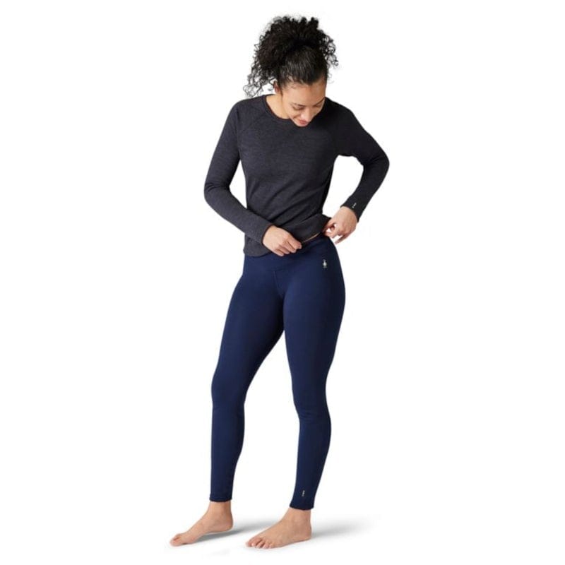 Smartwool 08. W. THERMAL - W. THERMAL PANT Women's Classic Thermal Merino Base Layer Bottoms DEEP NAVY