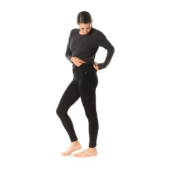 Smartwool 08. W. THERMAL - W. THERMAL PANT Women's Classic Thermal Merino Base Layer Bottoms BLACK